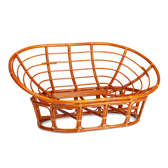 Кресло "MAMASAN" 23/02 W / без подушки / Honey (мед)