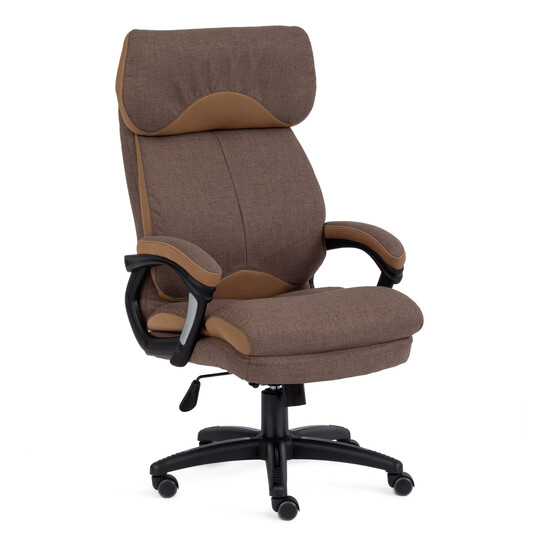 Кресло DUKE коричневый (Белый)