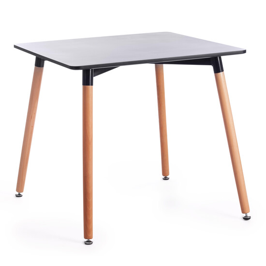 Стол JOHN (mod. T1003) (Black (черный)/ Natural (натуральный))