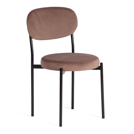 Стул REVO (mod. 7033) (коричневый barkhat 11/черный)