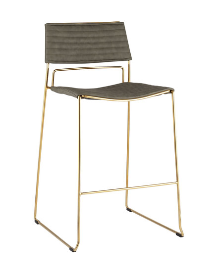 Стул Дэйзи полубарный зеленый