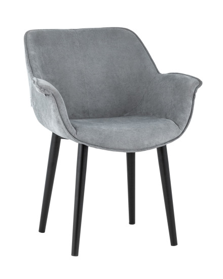 Стул с подлокотниками Мэйсон серый