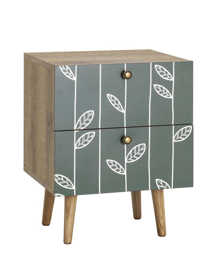 Тумбочка Berber с двумя ящиками 18 принт