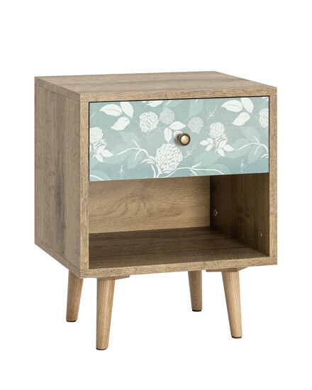 Тумбочка Berber с открытой полкой 39 принт