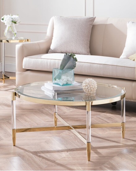 Журнальный стол "Шэрон" Gold