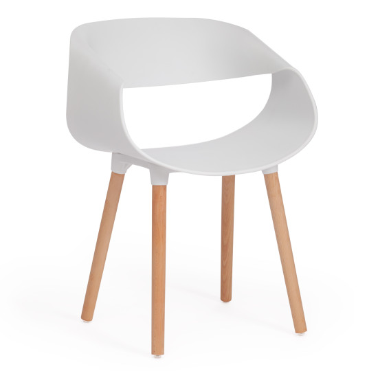 Стул QXX (mod. C1058)(белый 018 /натуральный)