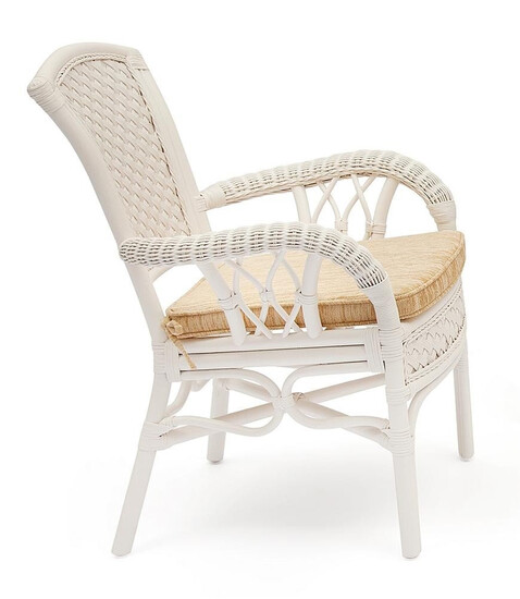 Кресло «Андреа» (Andrea) натуральный ротанг (TCH White)