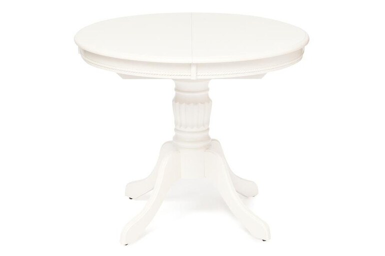 Стол обеденный раздвижной «Оливия» (Olivia Butter White) (Butter white (слоновая кость)