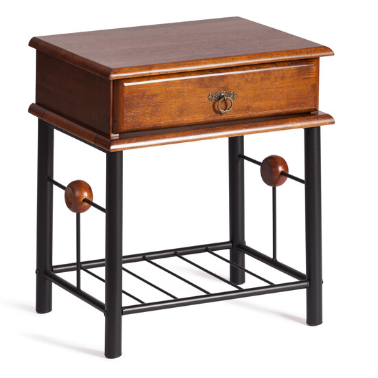 Тумба прикроватная AT-300 (Красный дуб)