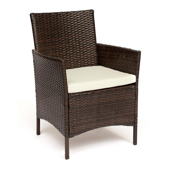 Кресло для отдыха «Лаундж сет» искусственный ротанг (210036)