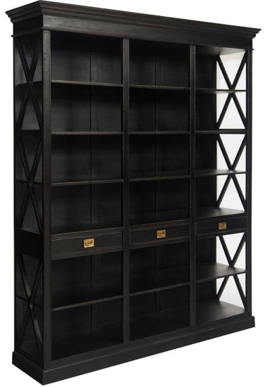 Библиотека Secret de Maison «Black Label» (mod. WA-0016) (черный/натуральный)