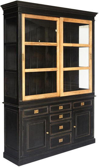 Буфет Secret de Maison «Black Label» (mod. WA-0021) (черный/натуральный)