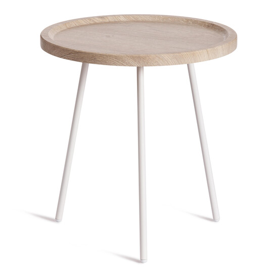 Столик кофейный LANCOME (металл / МДФ, дуб санремо/белый)