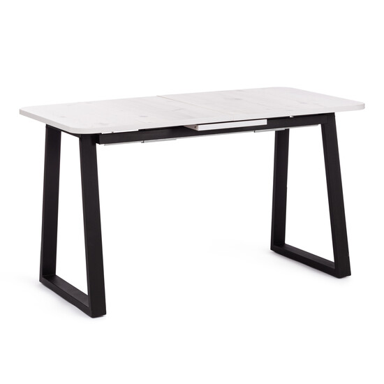 Стол MALTIDO ЛДСП/HPL/металл, 130 х 75+30 х 75 см, Северная сосна/чёрный