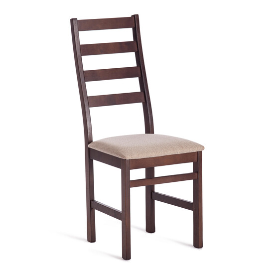 Стул ROSARIO Многослойная фанера, 39 х 39 х 99 см, Cappuchino, ткань бежевая (Ford William 7)