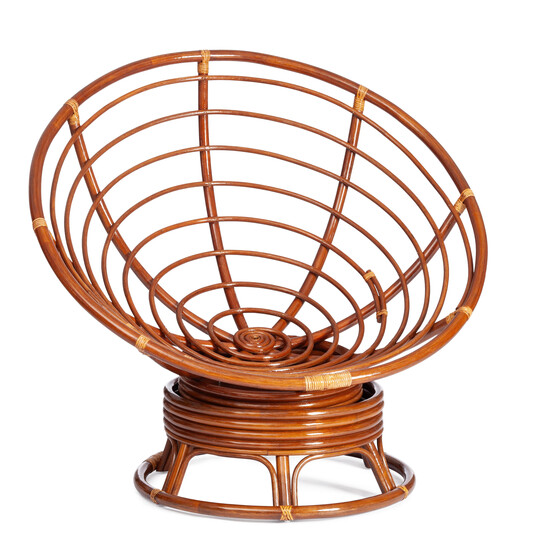 Кресло-качалка "PAPASAN" w 23/01 B / без подушки / Pecan (орех)