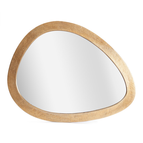 Зеркало Secret De Maison EGG ( mod. LS-0167 )  металл: аллюминий, стекло, мдф,  78 х 61 х 5 см, золотой