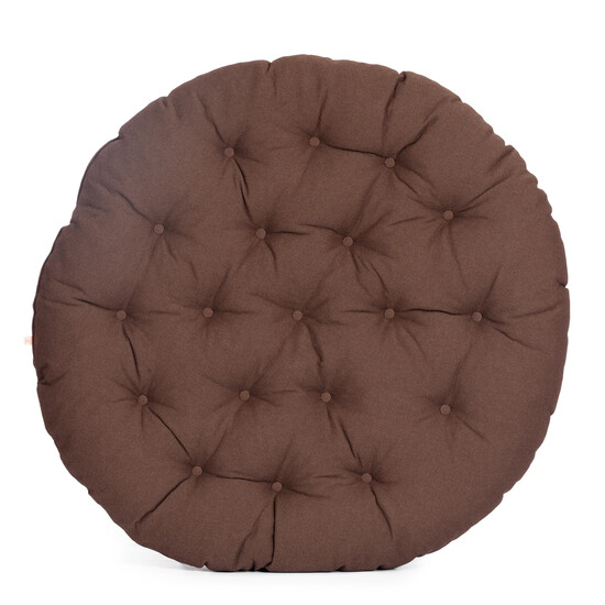 23/01 Матрац для кресла "Папасан" ткань, коричневый, C 26