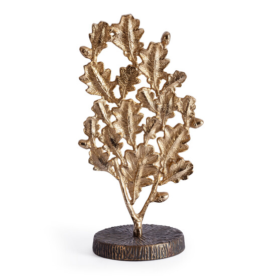 Декор Secret De Maison LEAF7 ( mod. 9816 ) алюминиевый сплав, 21x15x36 см, латунь, золото/brass, gold