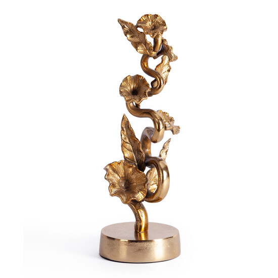 Декор Secret De Maison LEAF5 ( mod. 9763 ) алюминиевый сплав, 11,5x11,5x30,5 см, золото/gold