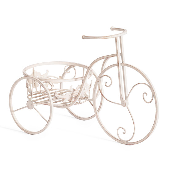 Цветочница Secret de Maison LED ( mod. PL08-10009 ) металл, 55х25х39см, antique white