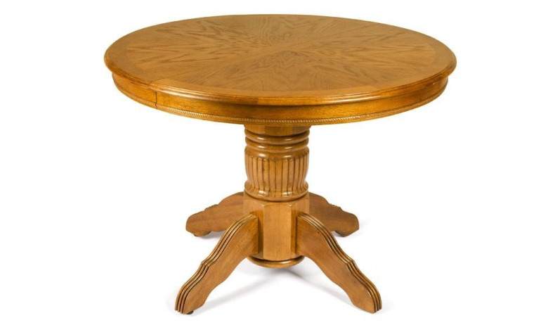 Стол обеденный раскладной 4260 STP (Дуб в красноту)