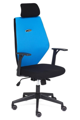 Кресло компьютерное «Ринус-6» (Rinus-6 blue) (Чёрно-синяя ткань)