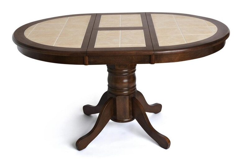 Стол обеденный раскладной СТ 4257 (Тёмный дуб)