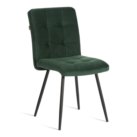 Стул обеденый Medeo разборный, велюр, 47х56х89, Deep Forest (изумруд)
