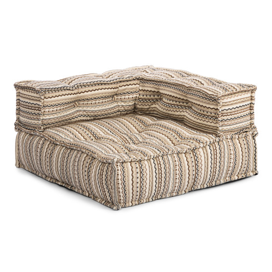 Модуль мягкий угловой Secret De Maison LICI (mod. 10099) шенилл жаккардового плетения, TD Scandinavia/Maris/9