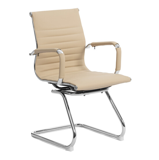 Кресло Urban S (на полозьях) кож/зам, бежевый, 36-34