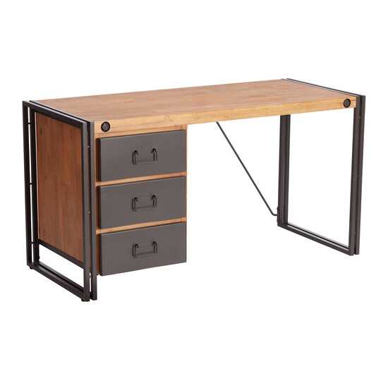 Стол письменный Secret De Maison «City» (mod. CTY L09-3D) (Коричневый дым)