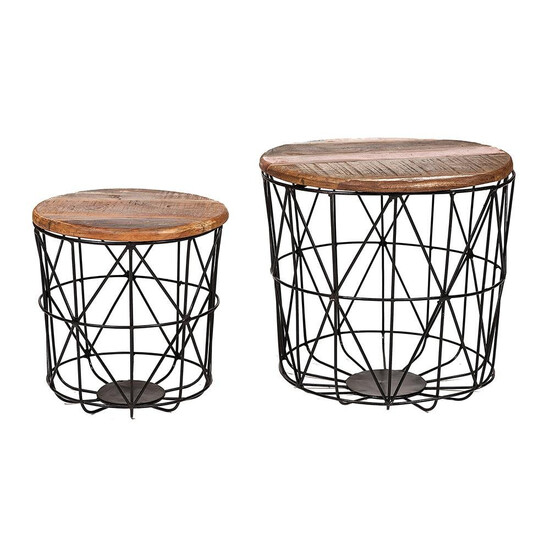 Набор из 2-х журнальных столиков Secret De Maison «Jimmy» (mod. M-8141) (Натуральный)