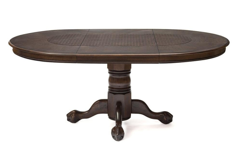 Стол обеденный раскладной 4872 DNDT (Вставка «Кожа крокодила»)