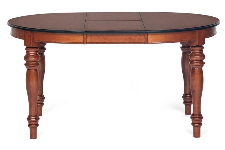 Стол обеденный раскладной «Лайфстайл» (Lifestyle) (Maf brown (коричневый в рыжину)