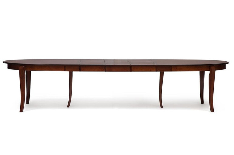 Стол обеденный раскладной «Кензо» (Kenzo) (Maf brown (коричневый в рыжину)