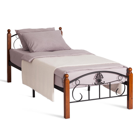 Металлическая кровать Румба (Rumba) AT-203 (металлический каркас) + металлическое основание (90см x 200см)