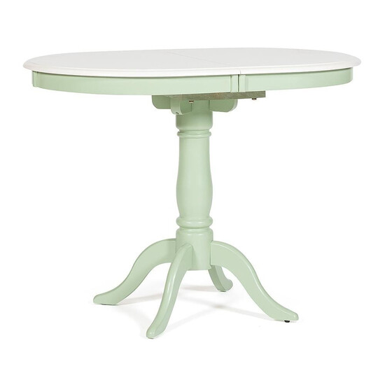 Стол раскладной «Solerno» (ME-T4EX) (Ivory white (слоновая кость)/фисташковый)