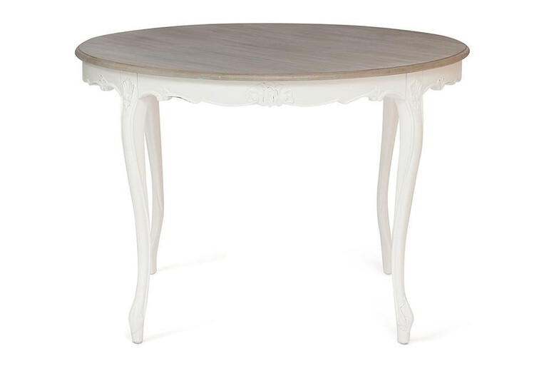 Стол обеденный Secret De Maison «Augustine» (mod. DT 04) (Натуральный минди/butter white (слоновая кость)