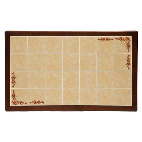 Стол обеденный с плиткой «Эмир» 3760 (Emir) (тёмный дуб) (Тёмный дуб) фото № 2