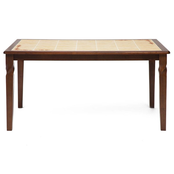 Стол обеденный с плиткой «Эмир» 3760 (Emir) (тёмный дуб) (Тёмный дуб) фото № 3