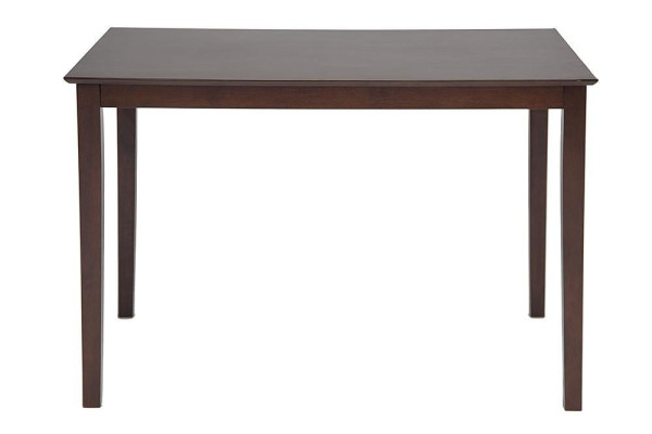 Обеденный комплект «Хадсон» (Hudson) (стол + 4 стула) (cappuccino (темный орех), ткань св.-коричневая) фото № 10