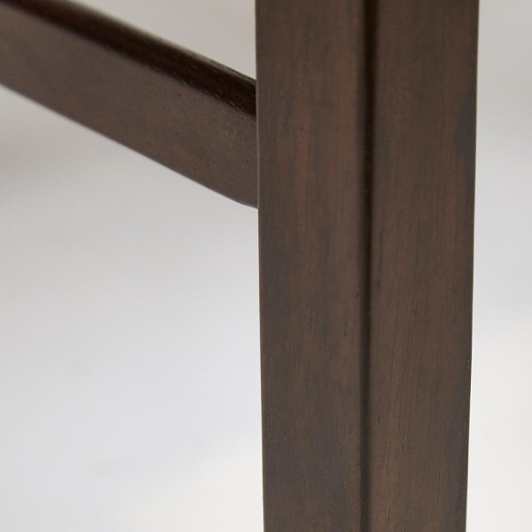 Обеденный комплект «Хадсон» (Hudson) (стол + 4 стула) (cappuccino (темный орех), ткань св.-коричневая) фото № 7