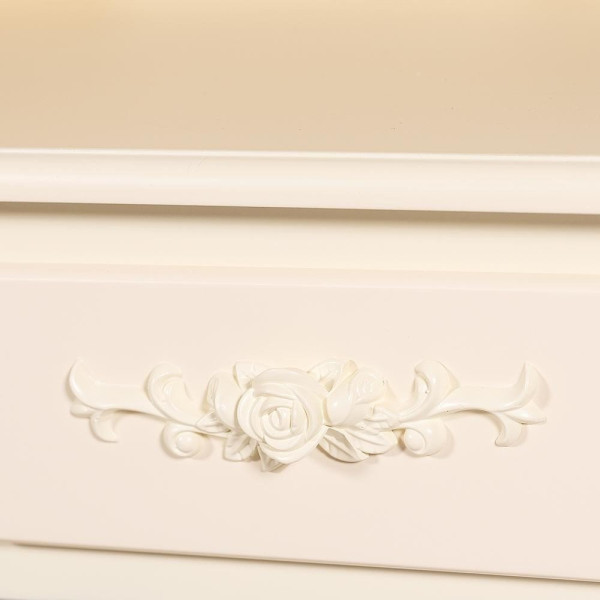 Туалетный столик с зеркалом и табуретом Secret De Maison «Arno» (mod. HX18-263) (Butter white (слоновая кость) фото № 3