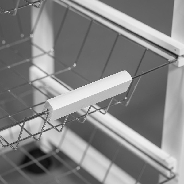 Столик передвижной кухонный разделочный (mod. JW3-2014-1) (Белый) фото № 8