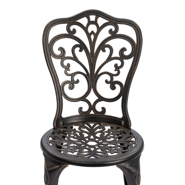 Стол и два стула Secret De Maison «Романс» (Romance) (Бронза) фото № 8