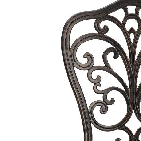 Стол и два стула Secret De Maison «Романс» (Romance) (Бронза) фото № 10