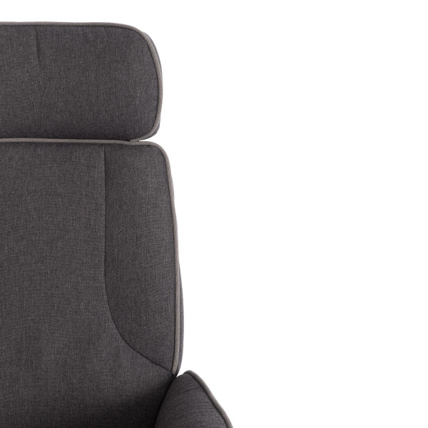 Кресло компьютерное TetChair «Charm» (Серая ткань) фото № 8