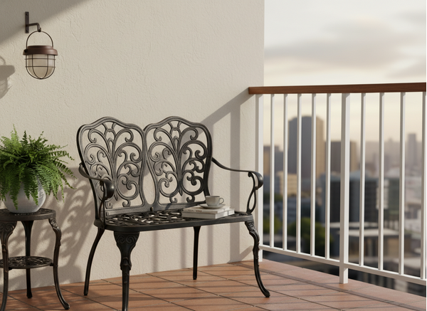 Скамейка Secret De Maison «Симфония» (Symphonie) (Чёрный) фото № 7