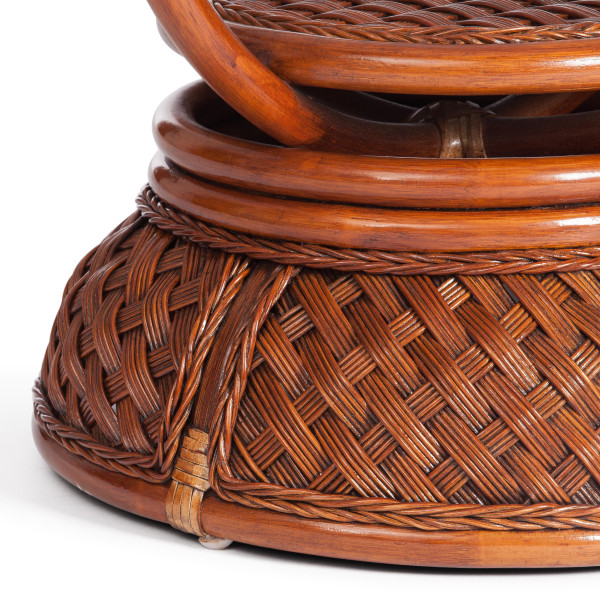 Кофейный столик «Андреа» (Andrea) натуральный ротанг (Пекан) фото № 6